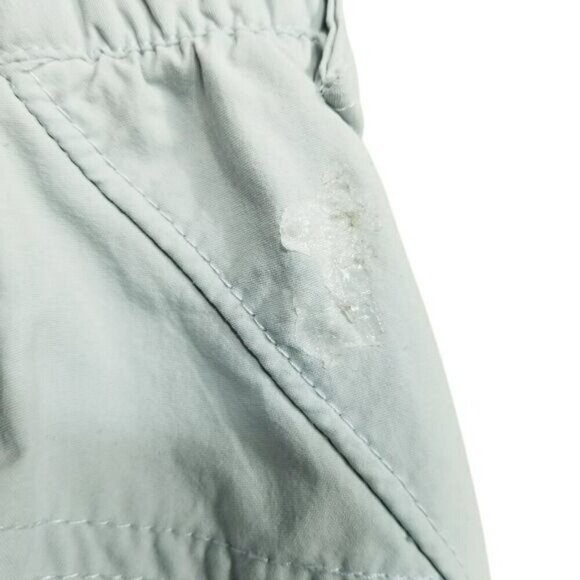 Columbia Womens Omni-Shade Shorts M Light Bluish Gray Nylon Outdoor Hiking - Picture 5 of 13